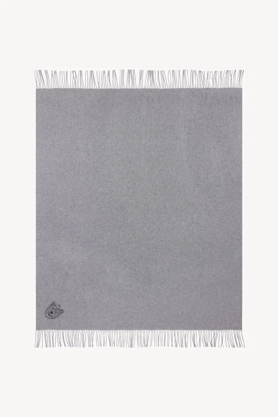 CUSTOM STAUD x C.BONZ CASHMERE BLANKET GREY