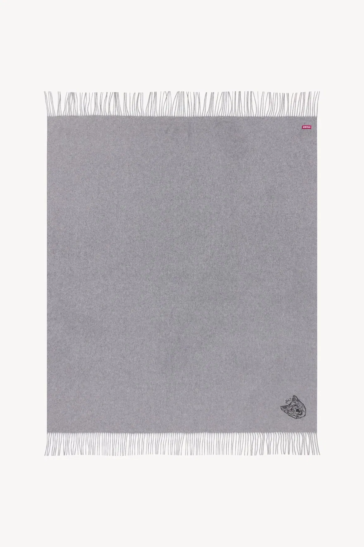 CUSTOM STAUD x C.BONZ CASHMERE BLANKET GREY