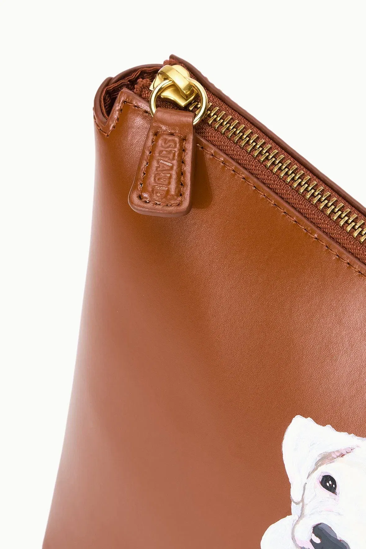 CUSTOM SHIRLEY POUCH TAN