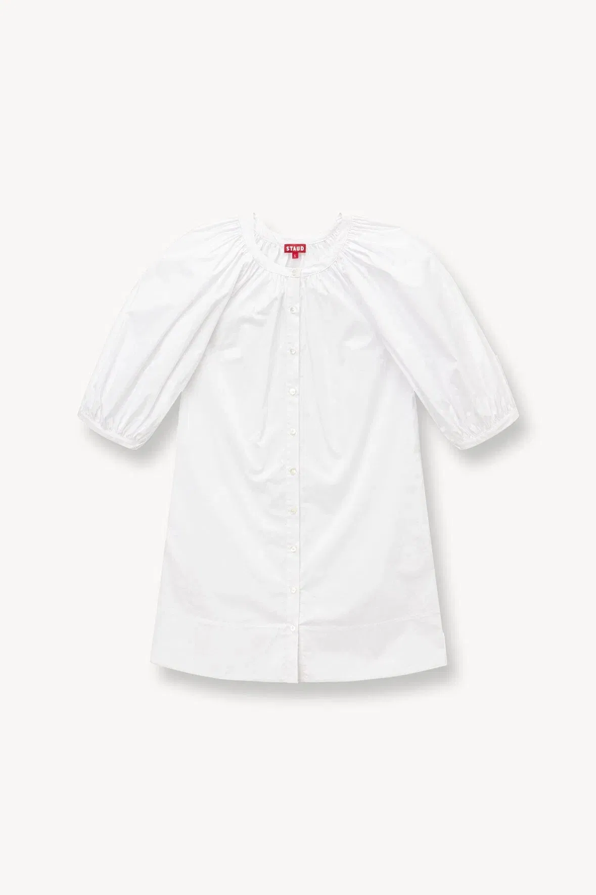 MINI VINCENT DRESS WHITE