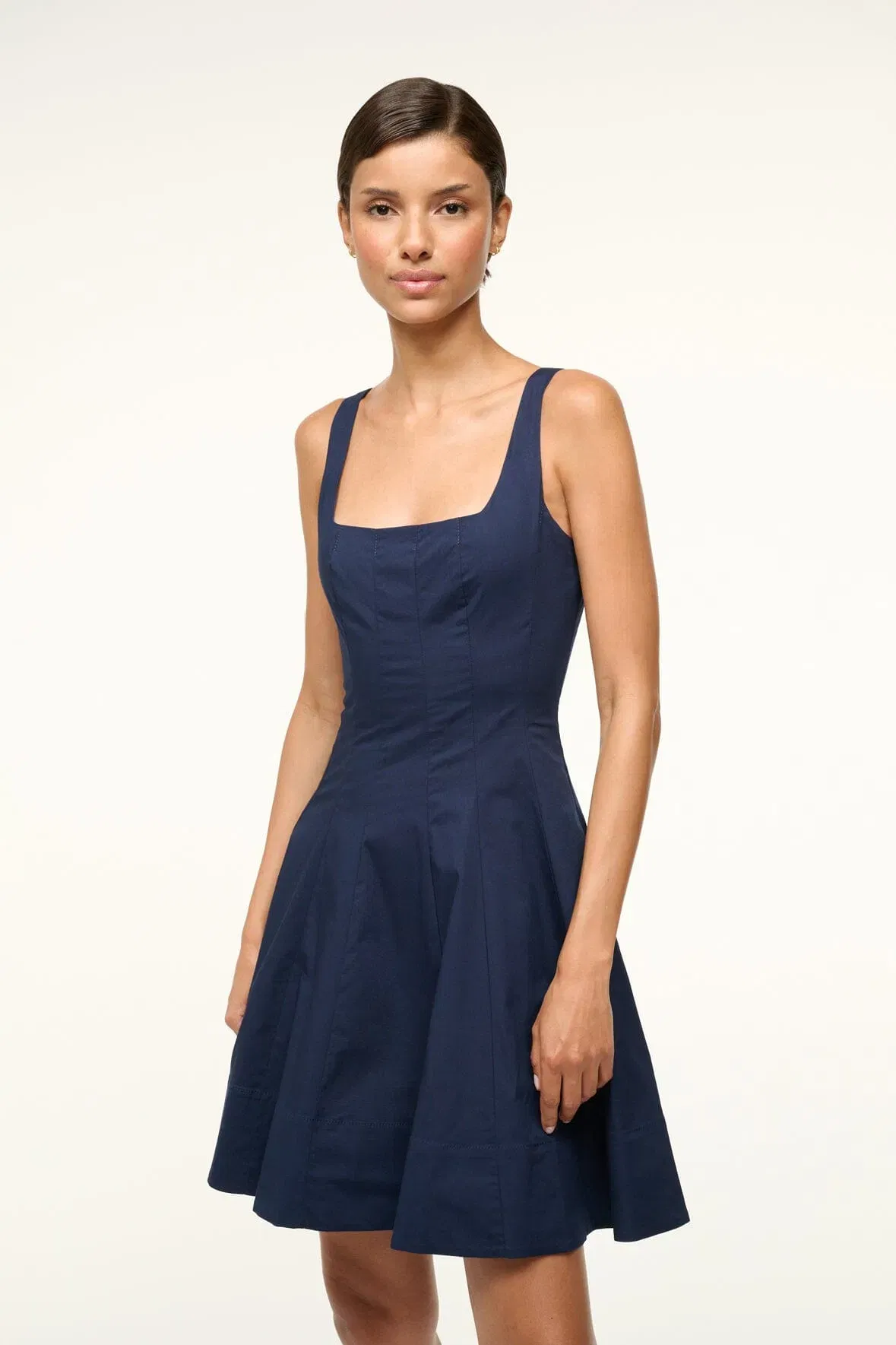 MINI WELLS DRESS NAVY