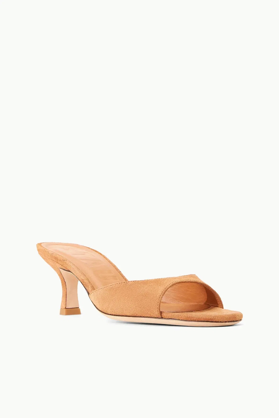 BRIGITTE SUEDE MULE TAN