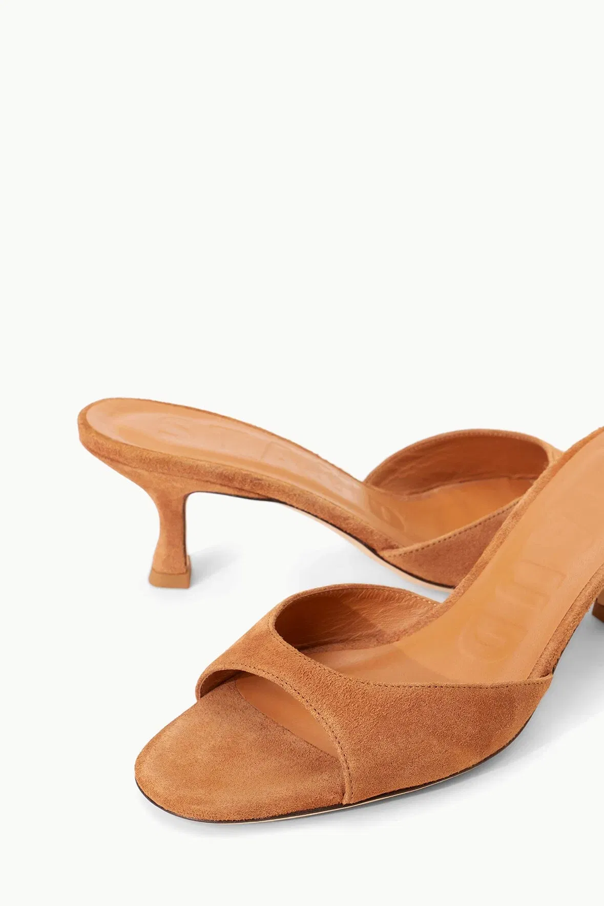 BRIGITTE SUEDE MULE TAN
