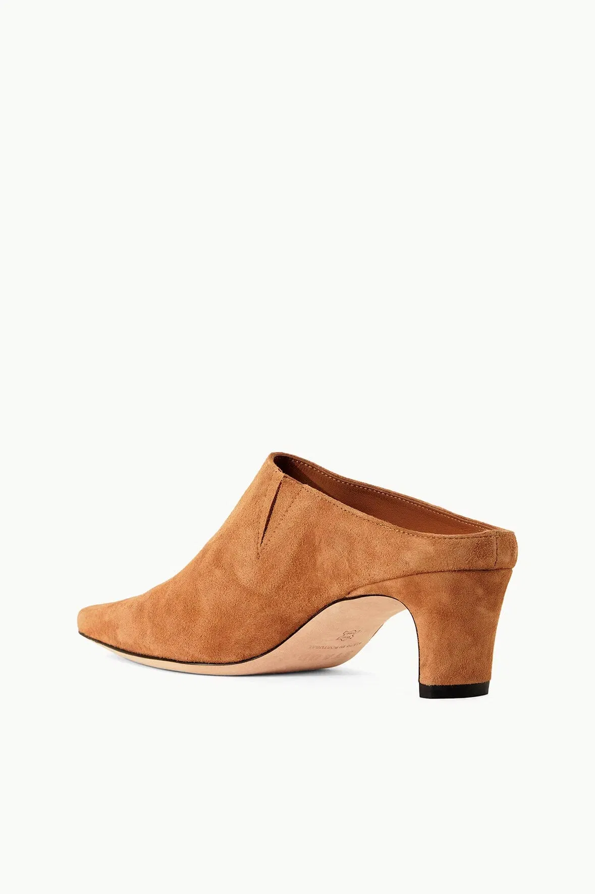 WALLY MULE TAN SUEDE