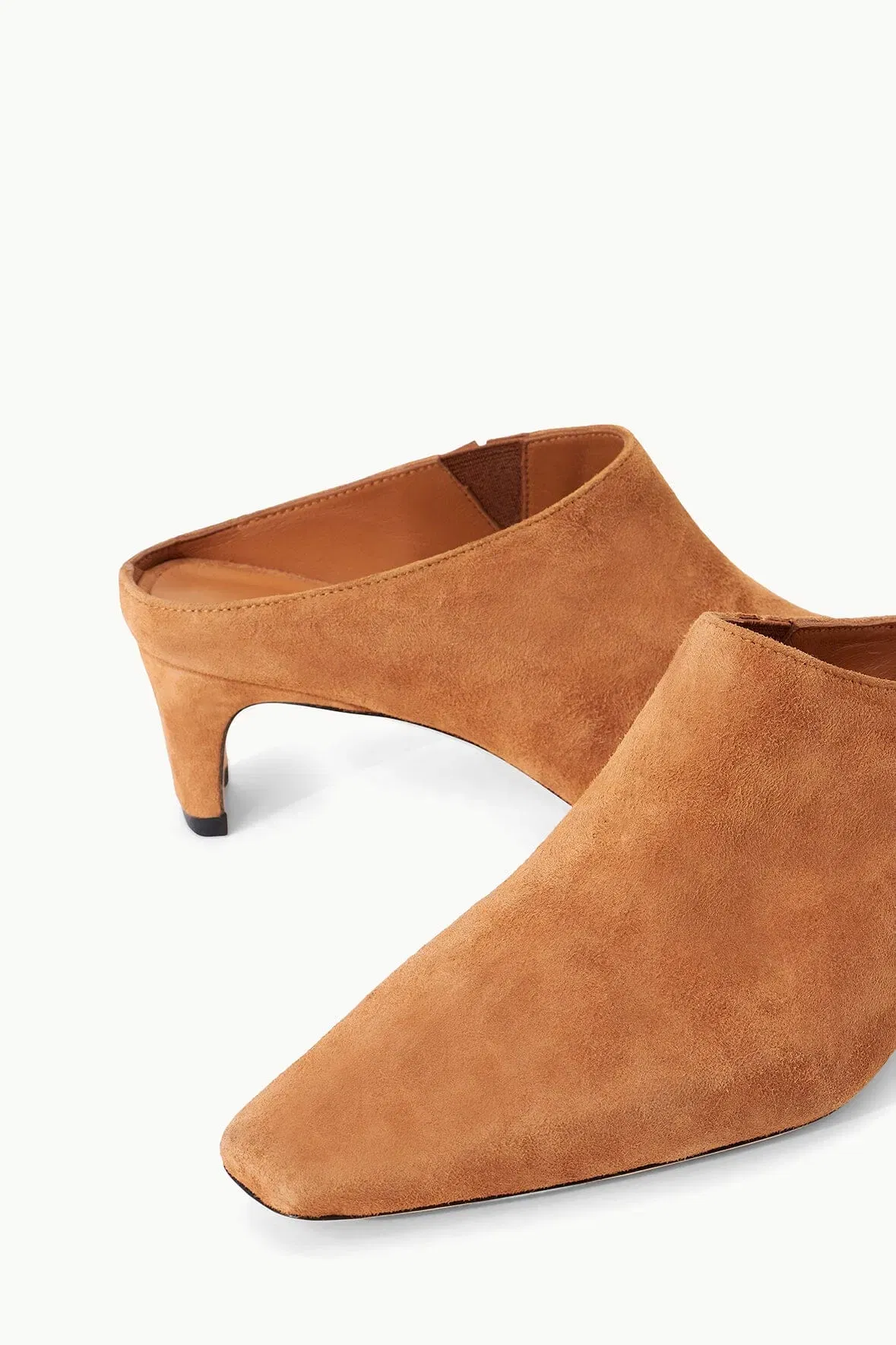 WALLY MULE TAN SUEDE