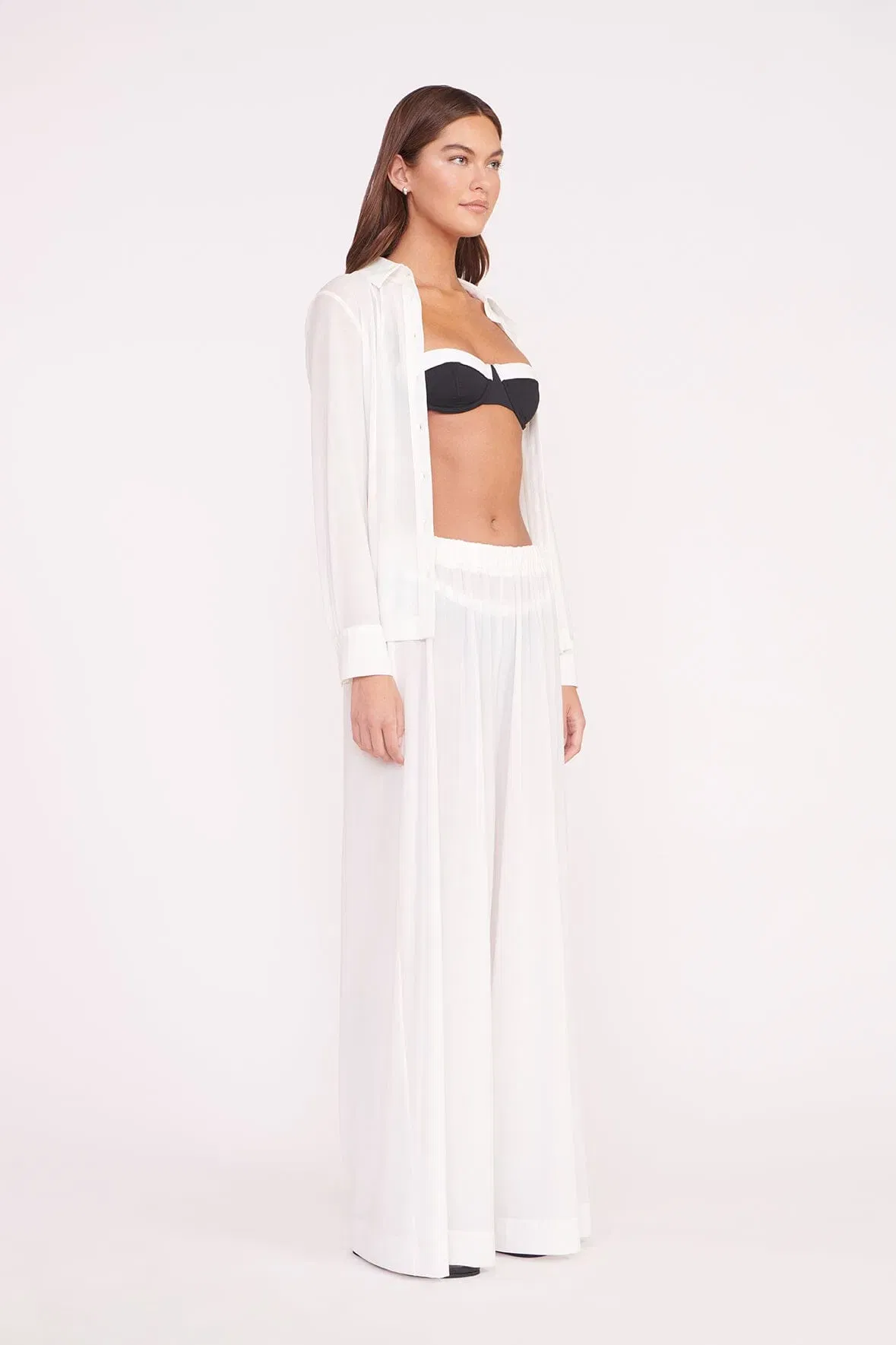 MARZA COVERUP PANT WHITE