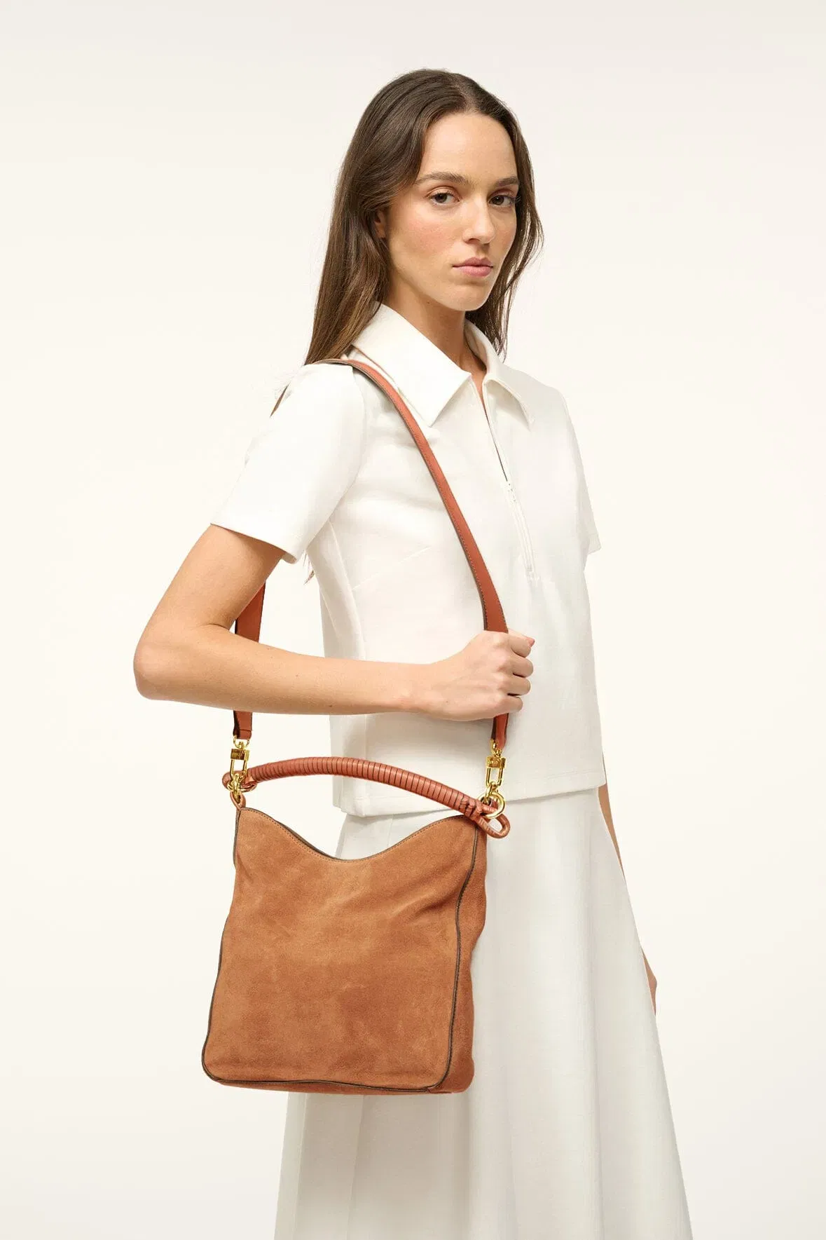 MEL BAG TAN SUEDE