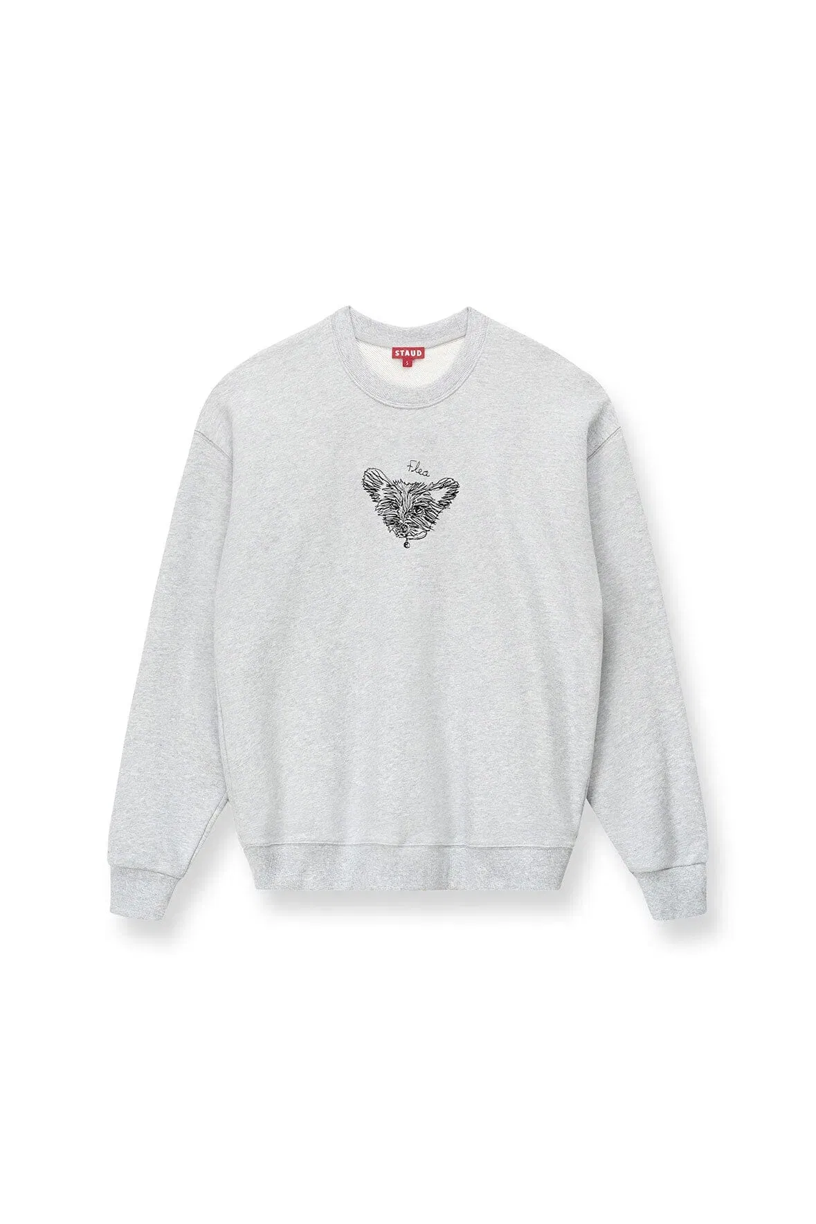 CUSTOM STAUD x C.BONZ OVERSIZED SWEATSHIRT GREY