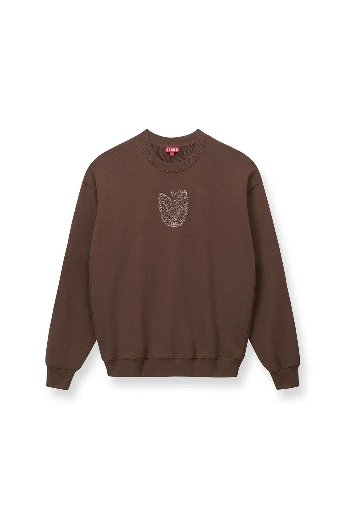 CUSTOM STAUD x C.BONZ OVERSIZED SWEATSHIRT BROWN