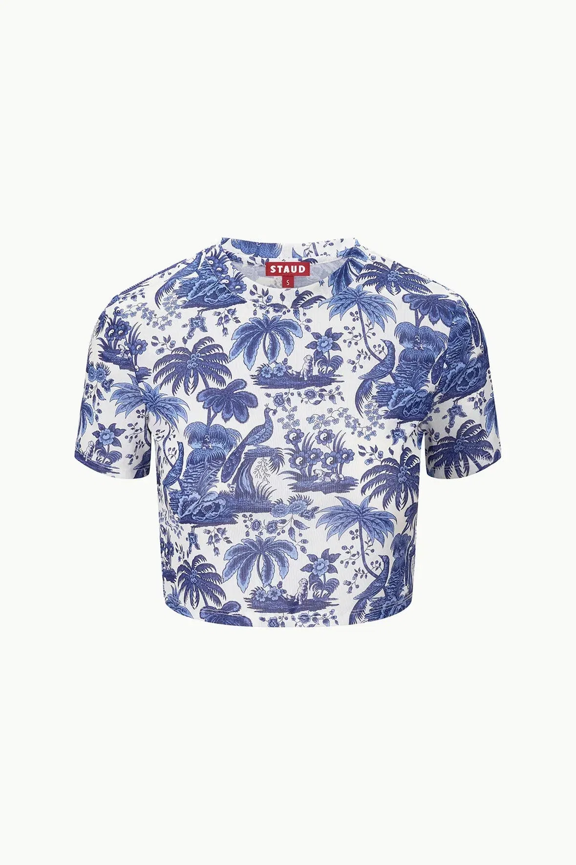 FERNANDA COVERUP TOP BLUE TOILE