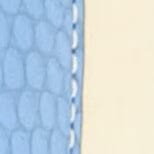 CUSTOM ALLORA MINI TOTE CREAM STAUD BLUE
