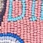 TOMMY BEADED BAG STAUDINES PINK