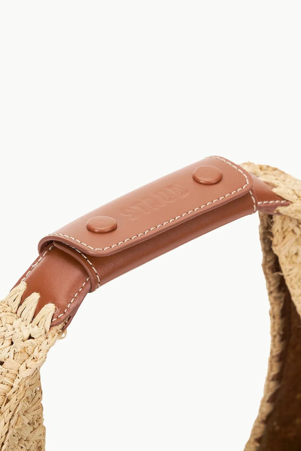 LARGE RAFFIA MOON BAG NATURAL RAFFIA