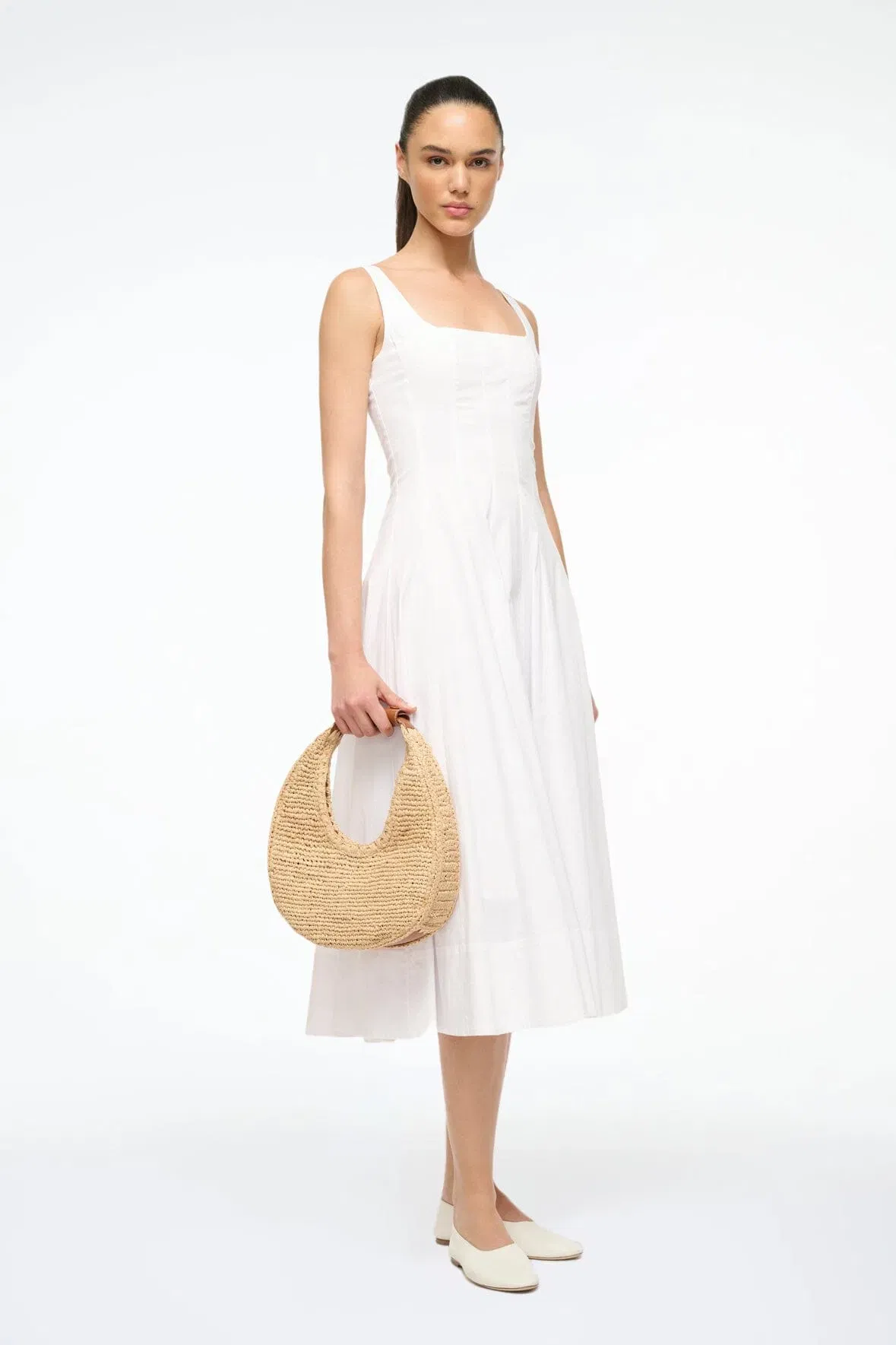 MOON RAFFIA BAG NATURAL RAFFIA