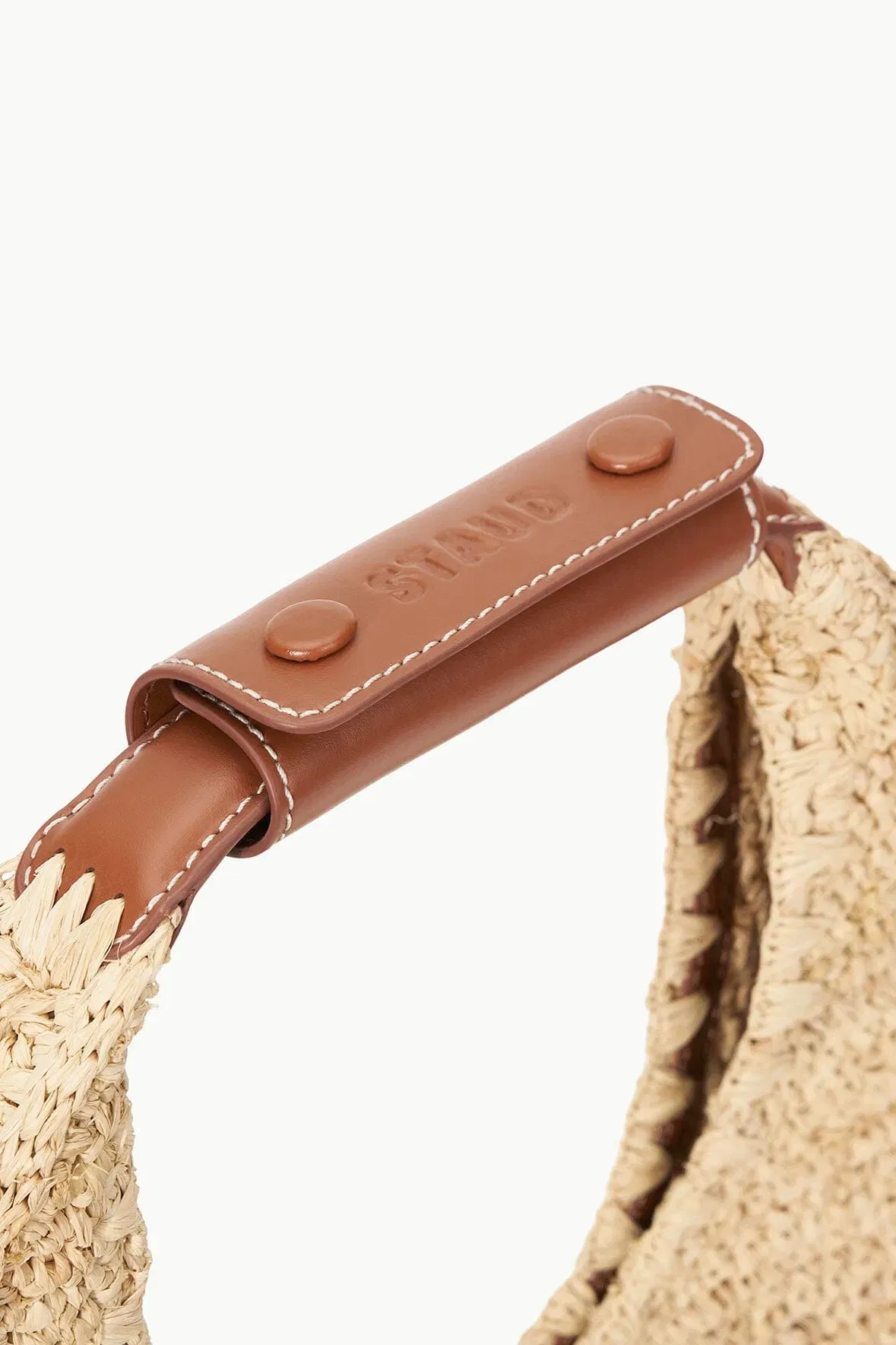 MOON RAFFIA BAG NATURAL RAFFIA