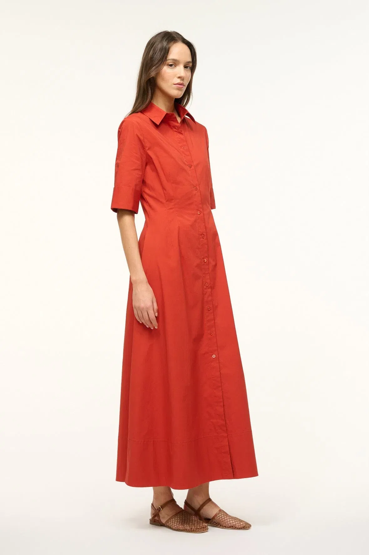 JOAN MAXI DRESS RUST