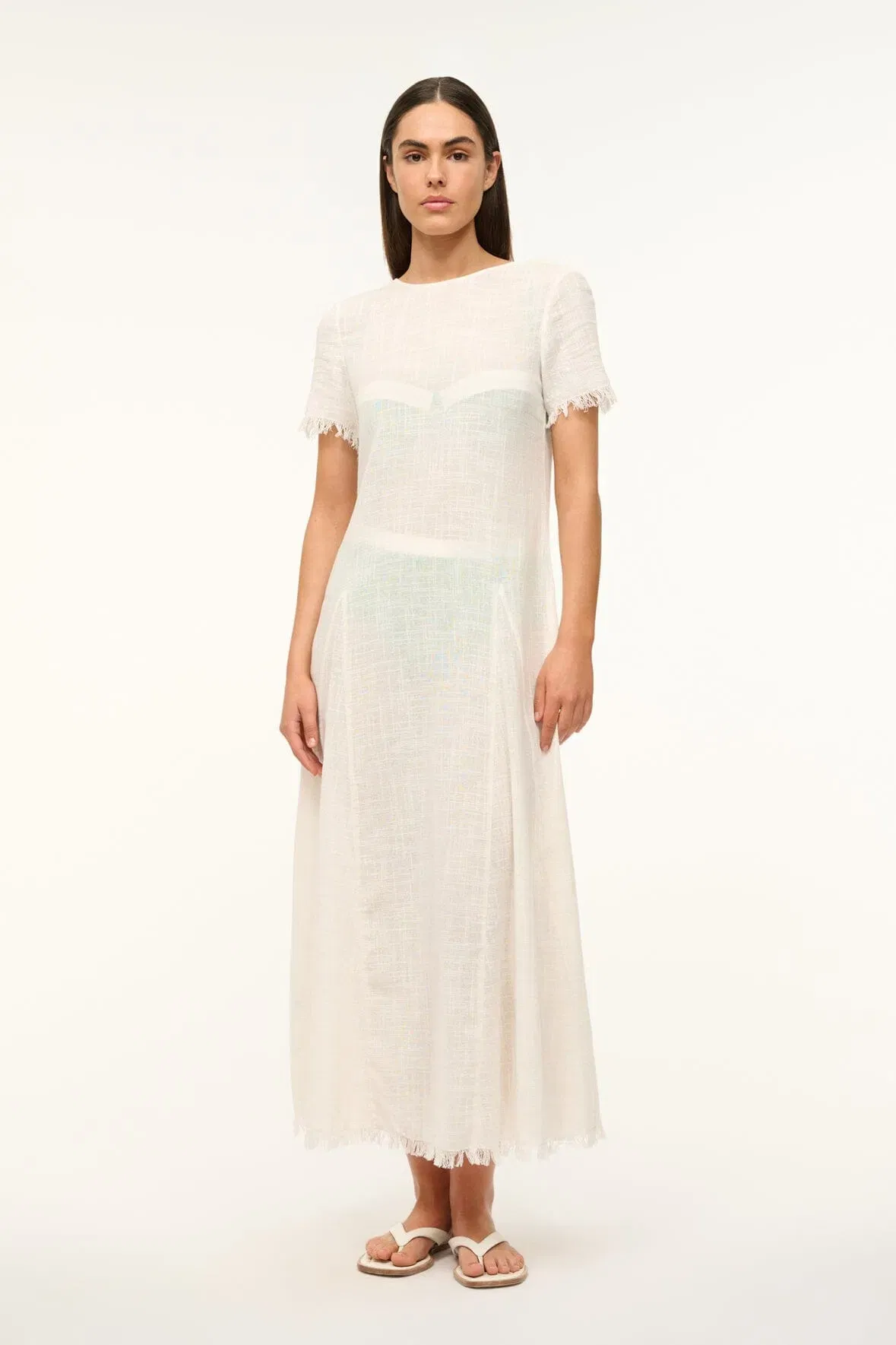 LE HAVRE COVERUP DRESS BUTTERCREAM