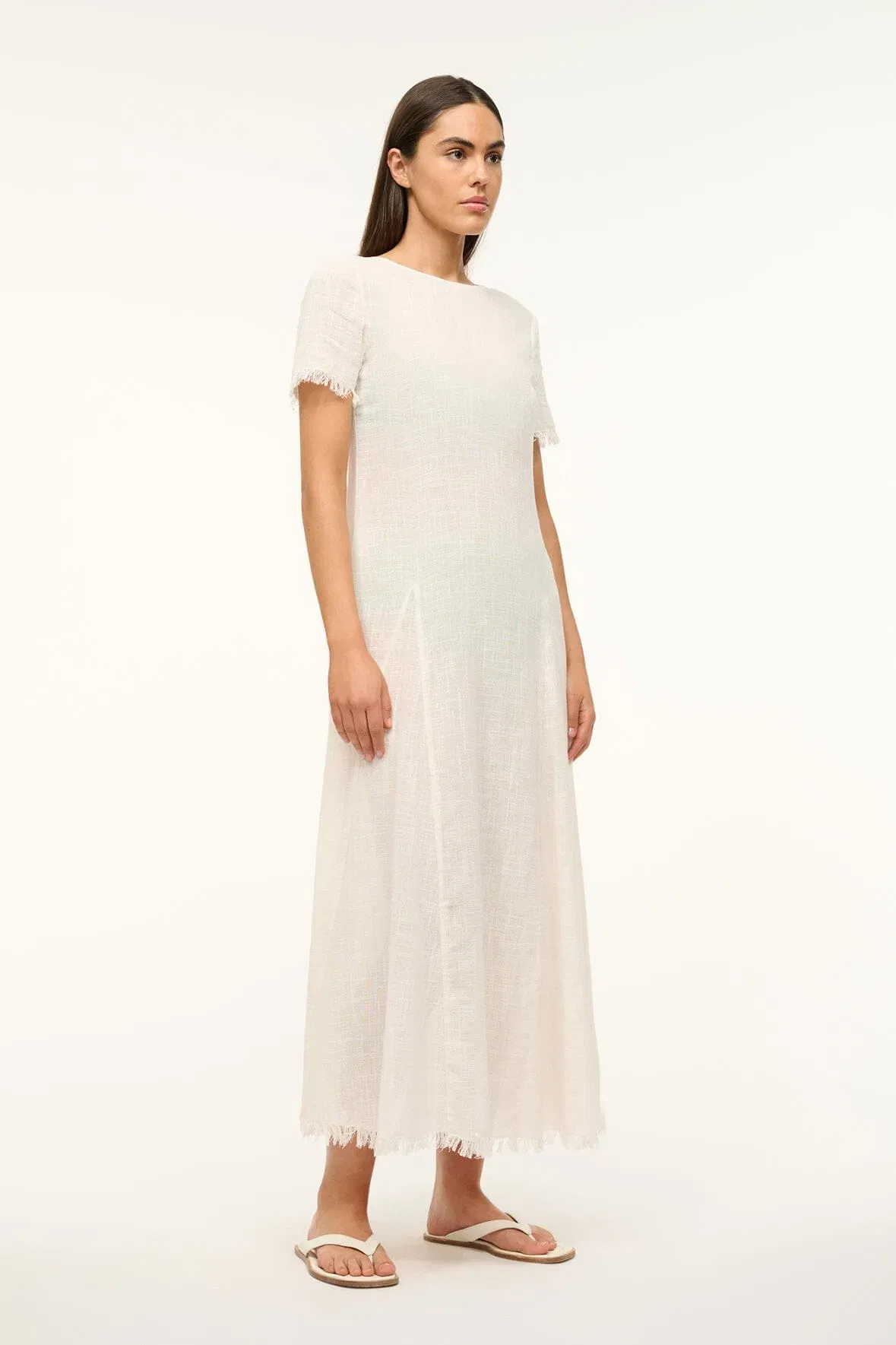 LE HAVRE COVERUP DRESS BUTTERCREAM