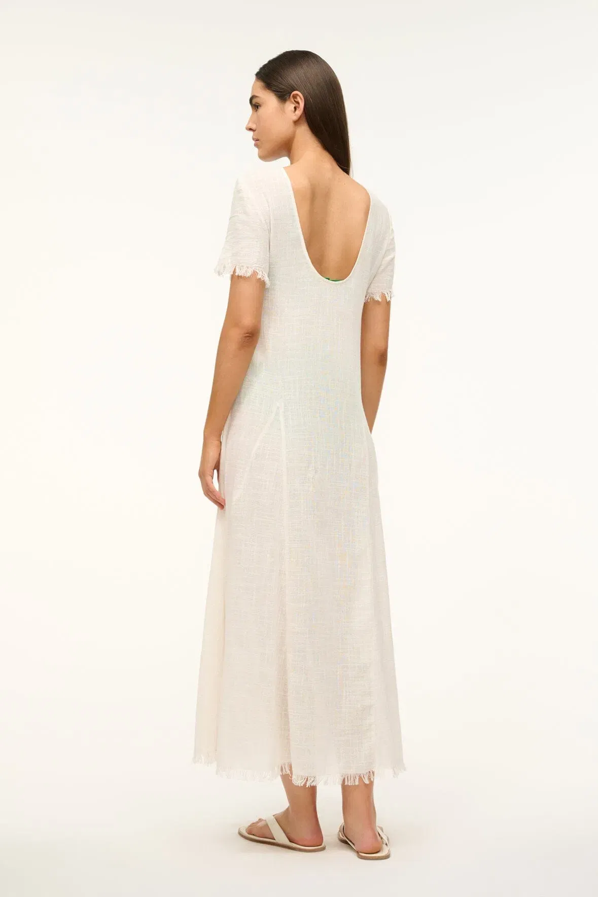LE HAVRE COVERUP DRESS BUTTERCREAM