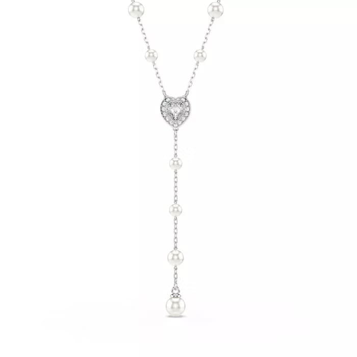 Swarovski® Ss25 Capsule Women's Base Metal Necklace - Silver 5720855