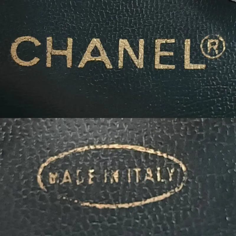 RA167 - CHANEL Vintage Black Caviar Leather Triple CC Tote Bag