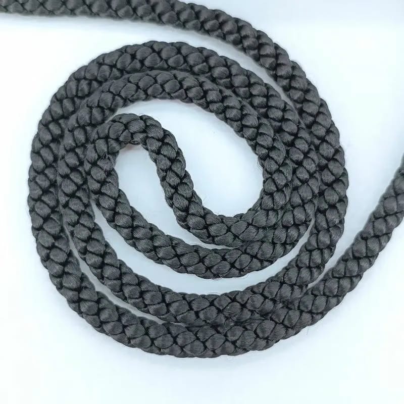 JT582 - CHANEL Vintage Black Satin Gripoix Quilted Half Moon Flap Bag