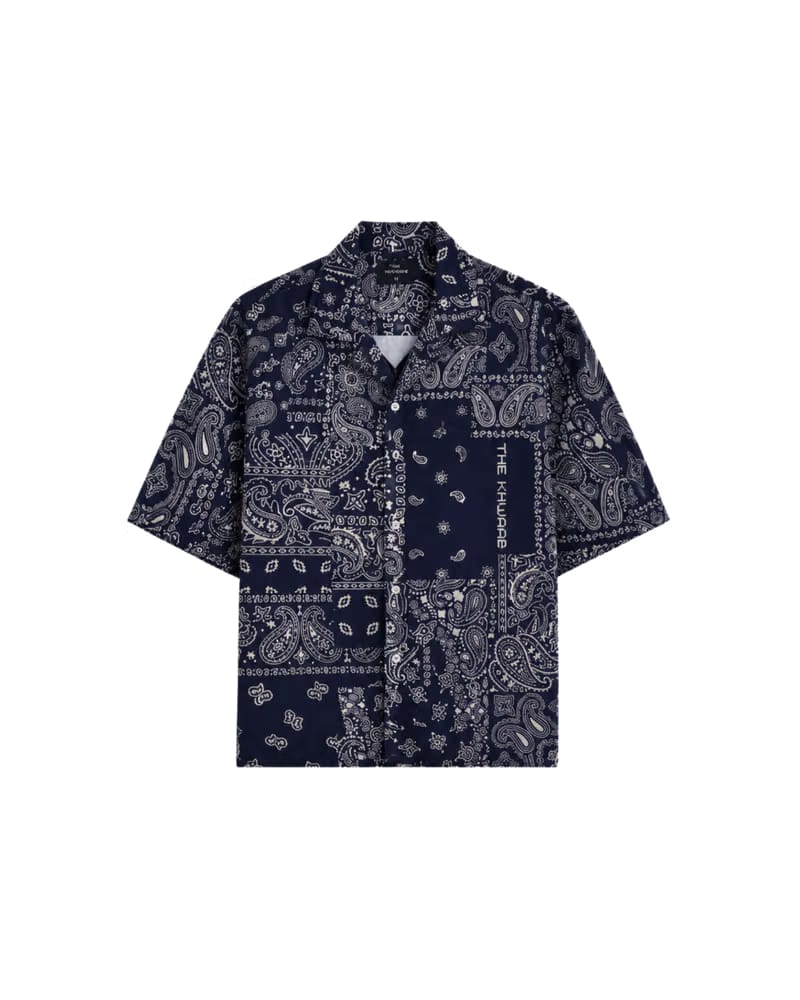 Bandana Print Logo Shirt