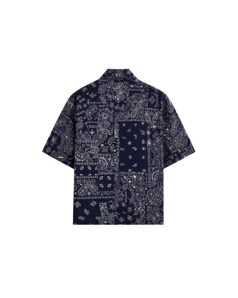Bandana Print Logo Shirt