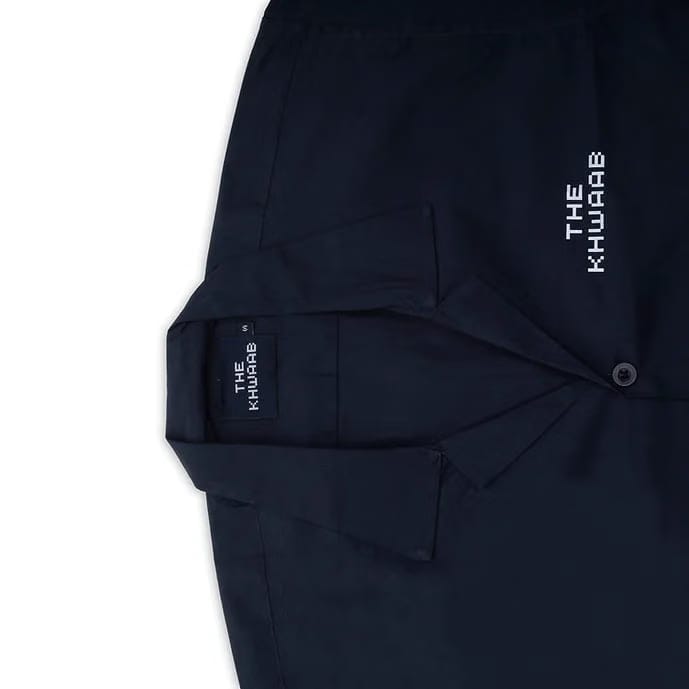 Navy Blue Revere Shirt