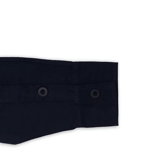 Navy Blue Revere Shirt