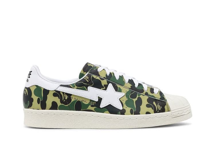 adidas Superstar Bape ABC Camo Green
