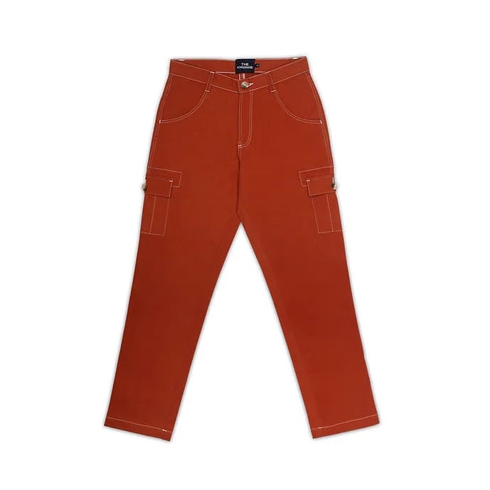 Orange Clay Pants