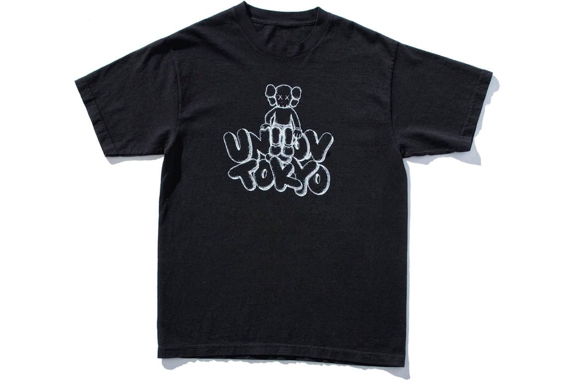 KAWS x Union Tokyo T-Shirt Black