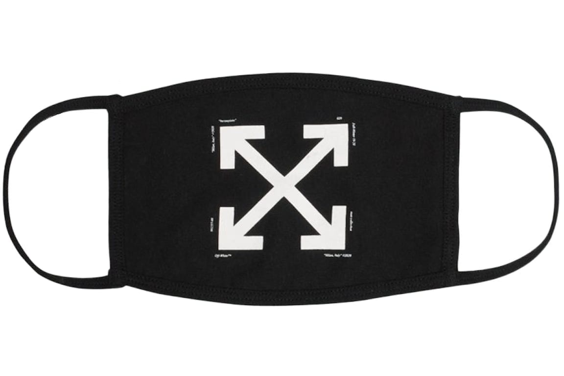 OFF-WHITE Arrows Face Mask Black/White