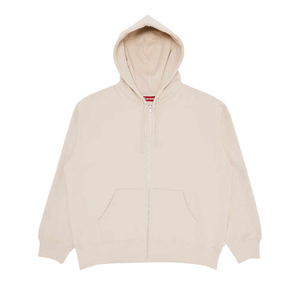 Supreme Thrasher Zip Up Hoodie Stone