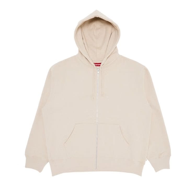 Supreme Thrasher Zip Up Hoodie Stone