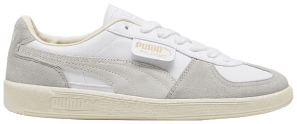 Palermo Leather White Cool Light Grey