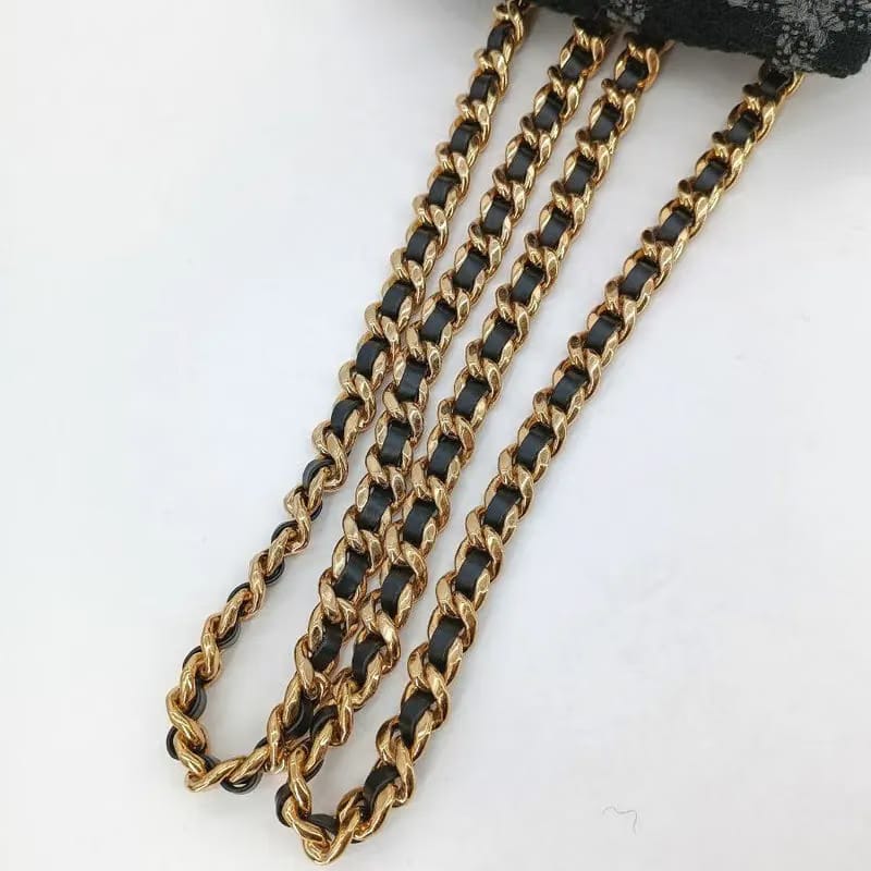 C341 - CHANEL Black Tweed Duma Backpack