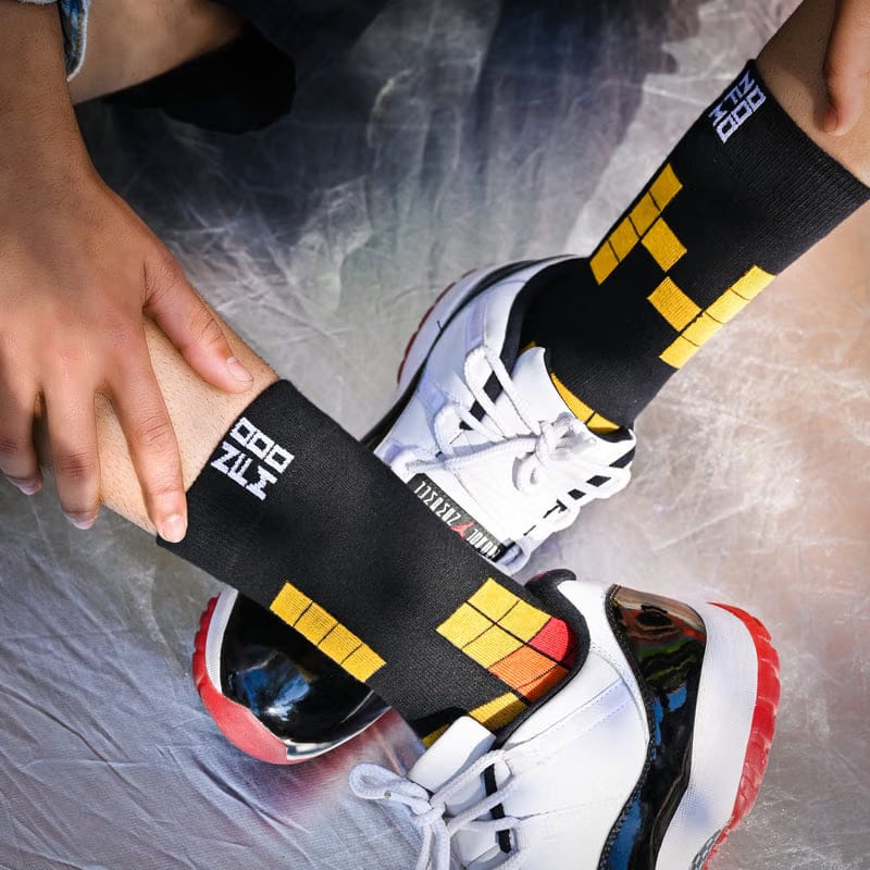 Tetris - Crew Length Socks
