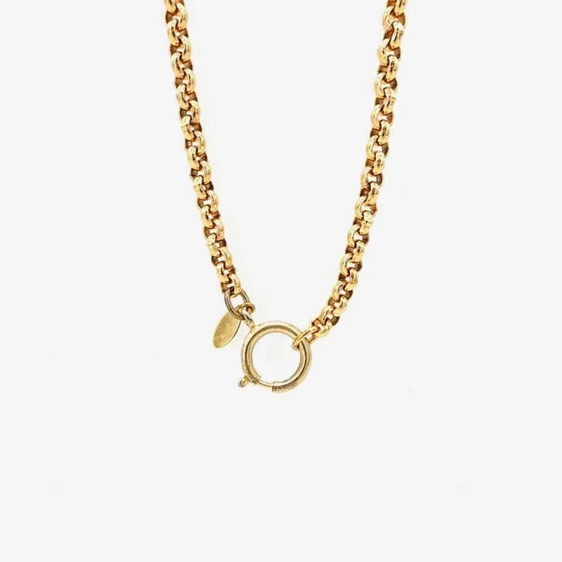 C210 - CHANEL Vintage Gold Plated Necklace