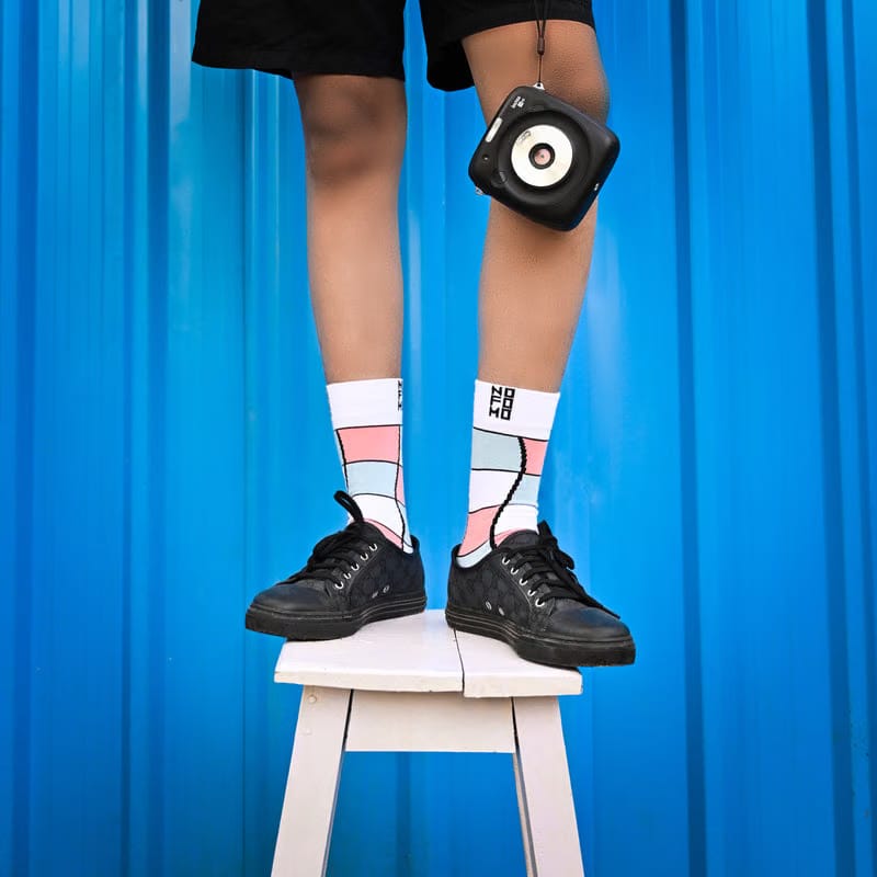 Waves - Crew Length Socks