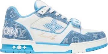 Louis Vuitton Trainer Monogram Blue