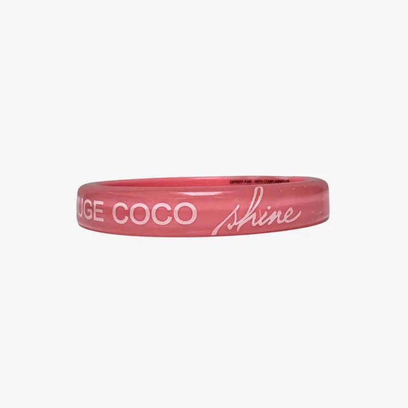 JW783 - CHANEL Pink Acrylic Rouge Coco Shine Bracelet