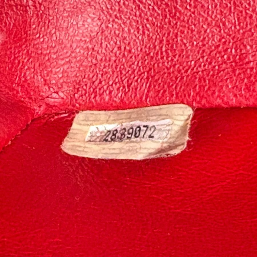 CS071 - CHANEL Vintage Red Caviar Leather 25cm Diana Flap Bag