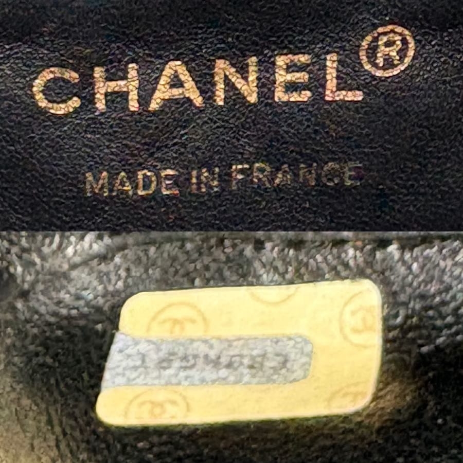CS073 - CHANEL Vintage Blue Denim Full Flap Bag