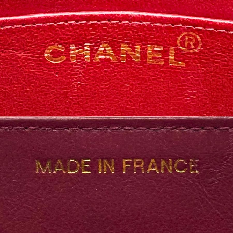JAH231 - CHANEL Vintage Black Lambskin Maxi Classic Flap Bag