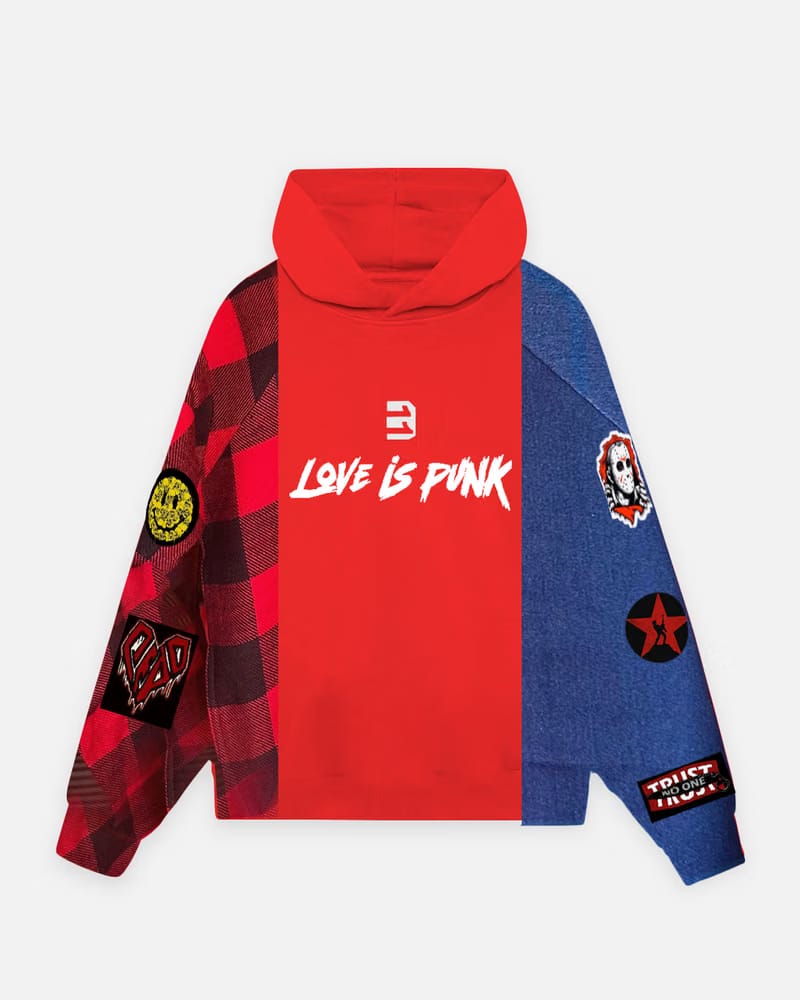 Love is Punk Hoodie