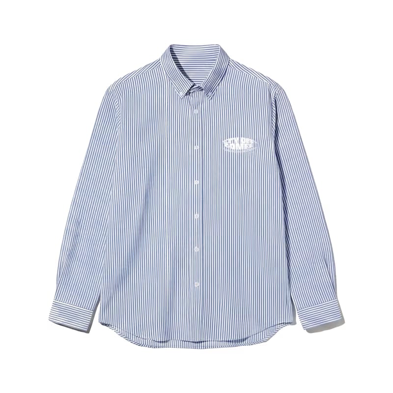 City Off Domes Chaos Theory Blue Stripe Shirt