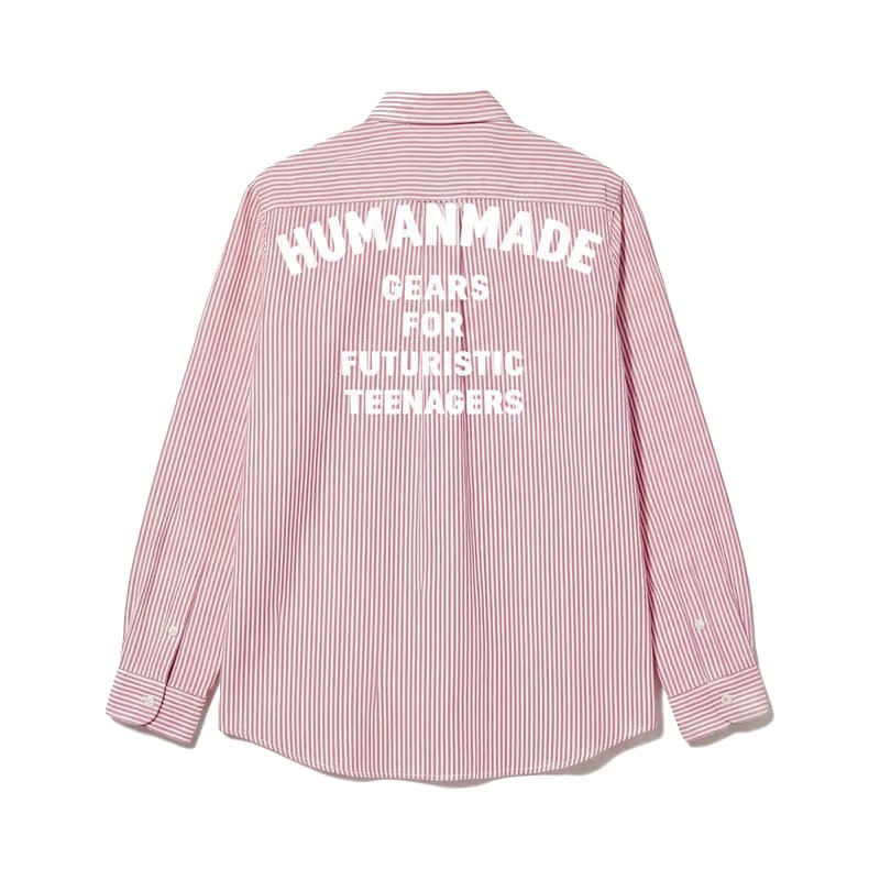 City Off Domes Humanmade Pink Stripe Shirt