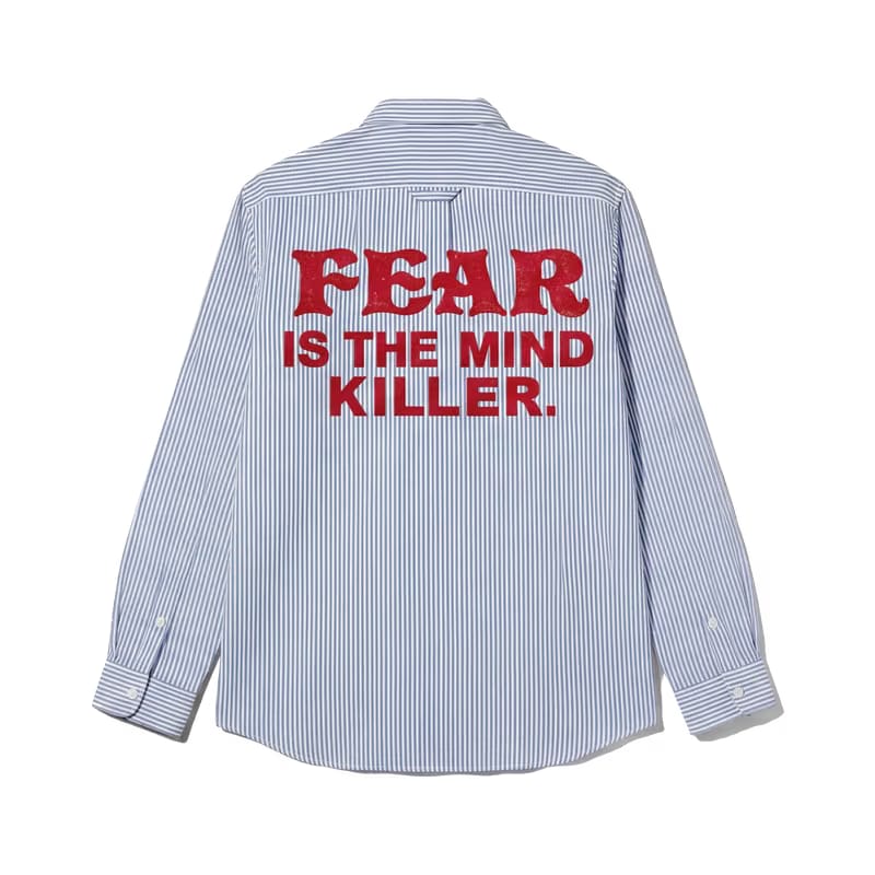 City Off Domes Mind Killer Blue Stripe Shirt